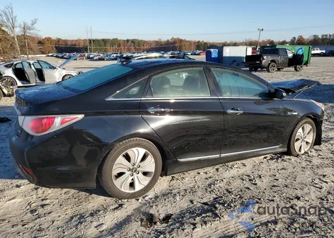 2013 Hyundai Sonata Hybrid from USA, damaged, VIN KMHEC4A44DA075012